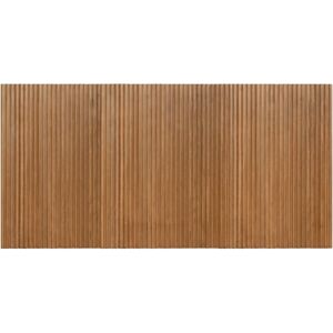 Decowood Cabecero de madera maciza en tono envejecido de 80x60cm