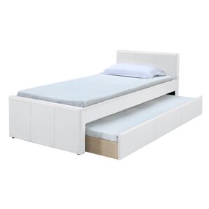 Miliboo Cama nido 90 x 195 cm blanco MACCO