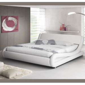 Cama Alessia en color blanco (120x190cm)