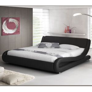 Cama Alessia en color negro (90x190cm)