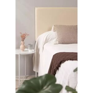 RegalosMiguel Cabecero Smooth Polipiel para camas de 135 cm - Beige