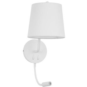 Nova Luce Luminaria Led Cabecero Cama  Sage 9129329 Blanco