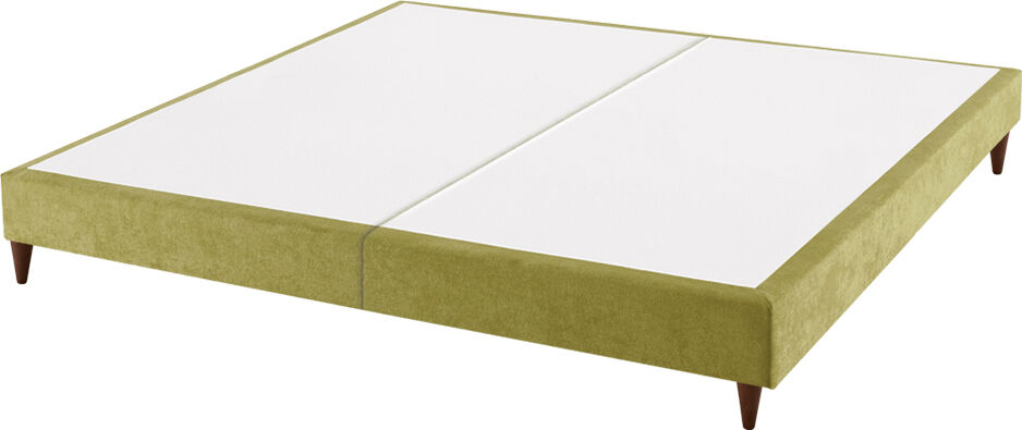 Maxcolchon Canapé Fijo Partido Horizontal 15 cm Premium 160x200 Patas Pisa Wengué