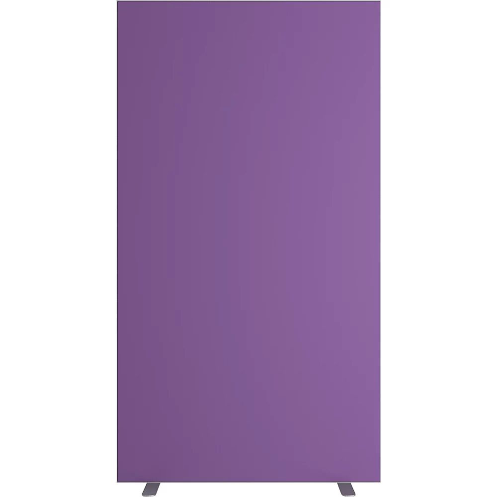 kaiserkraft Pared separadora easyScreen, monocolor, con aislamiento acústico, lila, anchura 940 mm