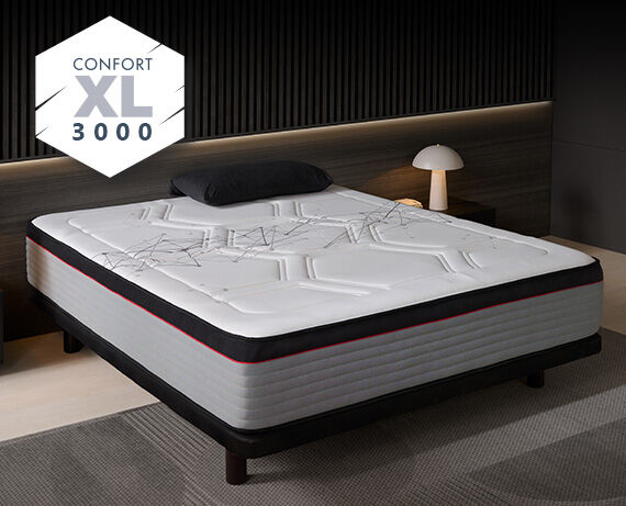 HOME Colchón de muelles ensacados Confort XL 3000