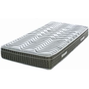 Toscohome Matelas à mémoire de forme pour une personne 80x190 cm H25 - Navy