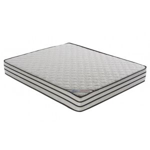 Toscohome Matelas double en polyuréthane et mousse à mémoire de forme 160x190 H25 cm - Supercobalto 2020