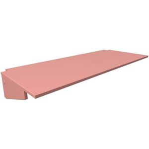 ABC MEUBLES Bureau tablette pour lit mezzanine - Largeur 90 - Rose Pastel - Largeur 90 - Rose Pastel