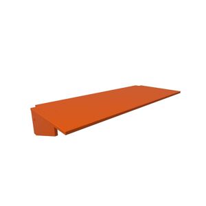 ABC MEUBLES Bureau tablette pour lit mezzanine - Largeur 90 - Orange - Largeur 90 - Orange