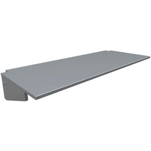 ABC MEUBLES Bureau tablette pour lit mezzanine - Largeur 120 - Gris Aluminium