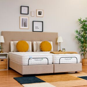 Maxcolchon Matelas Latex Naturel Jumelés 160x200 (2 matelas 80x200) - Publicité