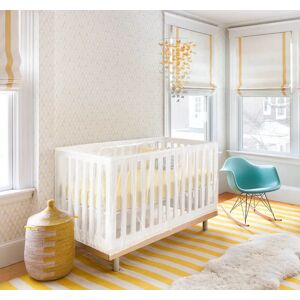 AVOSDIM Moustiquaire pour lit bébé avec ouverture zippée universelle - Publicité