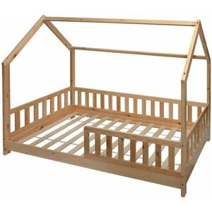 Atmosphera - Lit cabane enfant 90 x 190 cm Sans matelas - Publicité