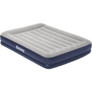 Lit gonflable Bestway matelas 2 places 203x152x36cm bleu et gris - Publicité