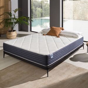 Naturalex - Matelas Royalvisco 90 x 190 cm Mousse à Mémoire de Forme Thermosoft - Accueil hr Latex - Grand Confort - Blanc - Publicité