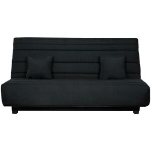 RELAXIMA Banquette cc orlando 130 x 190, matelas Dunlopillo, pearl noir - Publicité