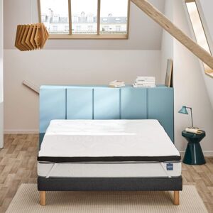 Surmatelas Bultex Memomax 7 à mémoire de forme 7 cm 160x200 - Blanc - Publicité