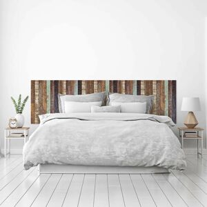 APRINT DECOR Tête de lit décorative en pvc, Texture de Planches, différentes Couleurs vieillies, Plusieurs Dimensions (200 x 60) - Publicité