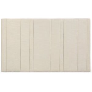 NV GALLERY Tete-de-lit INFINITY - Tete-de-lit creme vanille avec rangements bois, 180x200 Beige