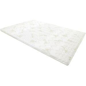 Vente-unique.com Surmatelas 140 x 190 cm memoire de forme coutil aloe vera ep.5cm - ANTASSE de NATUREA