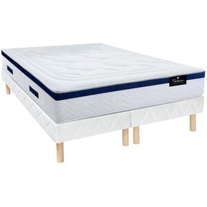 Vente uniquecom Ensemble 180 x 200 cm sommier matelas matelas ressorts ensaches et memoire de forme ep30cm MARQUIS de PALACIO