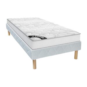 Ysmée Ensemble sommier + matelas ressorts ensachés ép20cm SONGE de YSMÉE - 90 x 190 cm