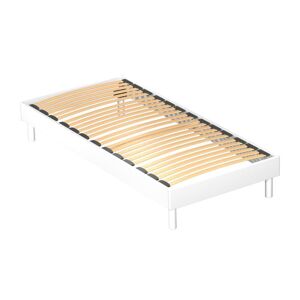 Vente uniquecom Sommier a lattes 90 x 190 cm Blanc MICHIGAN de DREAMEA