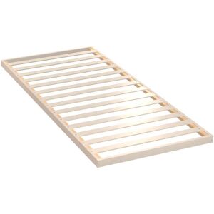 Vente-unique Sommier cadre a lattes encastrable 120 x 190 cm 14 lattes multiplis en bois de bouleau - COSPER