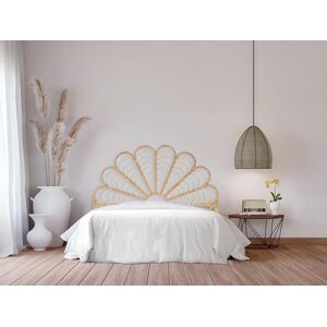 Vente-unique Tête de lit 140 cm - Rotin - Naturel - FLOSIA