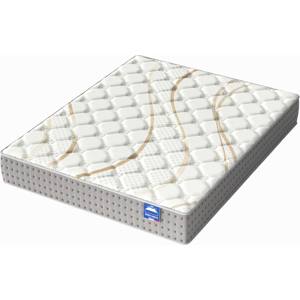 SensoReve Matelas Essem 120x190cm - Technologie Hybrid: Ressorts ensaches + Mousse HDensite-Épaisseur 25cm-Soutien Tonique Parfait & independance de Couchage-Label SANITIZED