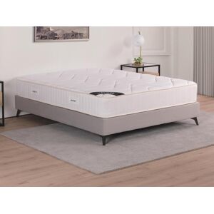 Vente-unique.com Matelas 140 x 190 cm anti-feu ressorts ensaches 7 zones et mousse haute densite ep.26cm - OTY de YSMÉE HÔTEL