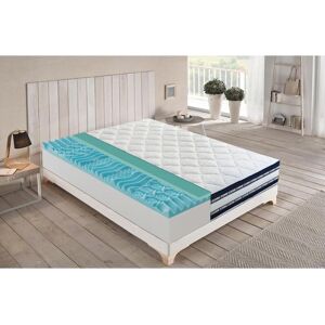 I Love Sleep Matelas en mémoire de forme et gel rafraîchissant de 27 cm de hauteur modèle Fantasma 140x190 cm