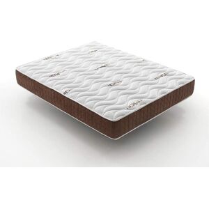 Simpur Matelas 120x200 mousse visco ergo anatomique   mousse h.r. Haute densité   épaisseur 19 cm   triple couche system - double face été-hiver