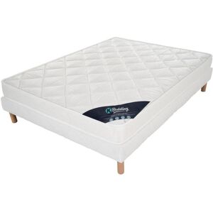 Ensemble matelas Senso + sommier 160x200 hauteur 17cm