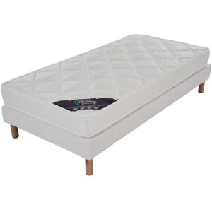 Ensemble matelas Senso + sommier 90x200 hauteur 17cm