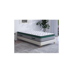 Matelas 90 x 200 cm ressorts ensaches ep22cm PRESTIGE de YSMEE