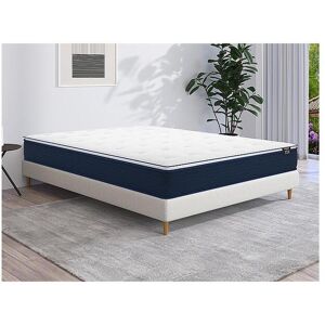 Vente-unique.com Matelas 140 x 190 cm ressorts ensaches et surmatelas integre ep.24cm - ALTIER de YSMÉE