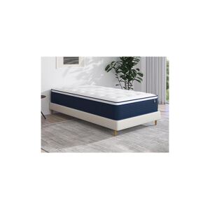 Matelas 90 x 190 cm ressorts ensaches et surmatelas integre ep24cm ALTIER de YSMEE