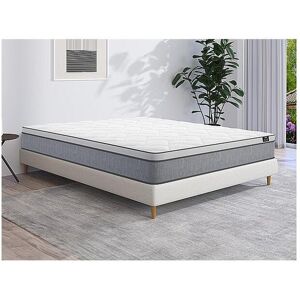 Ysmée Matelas 140 x 200 cm ressorts ensachés ép.22cm - SERENITE de YSMÉE