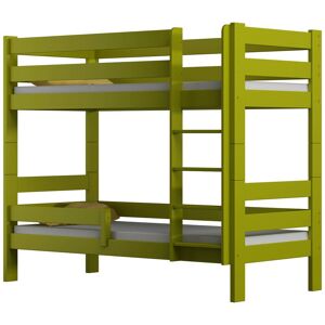 petitechambre.fr Lit superposé enfant Gaga personnalisable   Vert   80 cm x 160 cm   Pin Massif