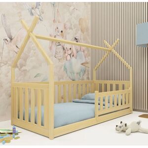 petitechambre.fr Lit cabane BODZIO pour une chambre enfant mixte   Pin   90 cm x 180 cm