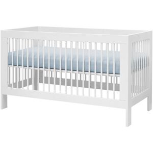 petitechambre.fr Lit bebe blanc evolutif Harmonie   70 cm x 140 cm   MDF