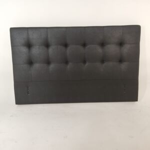 Tête de lit noire (lit en 193) - Haut de gamme française Noir - Publicité