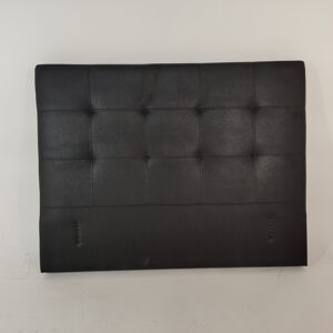 Tête de lit noire (lit en 152) - Haut de gamme française Noir - Publicité