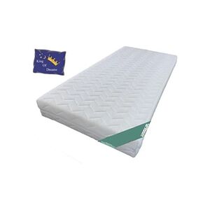 GENERIQUE Relax King Matelas 80x200 pour Sommier électrique ou mécanique Déhoussable - Poli Lattex - 19 cm+ Oreiller à valeur 89 ? King of Dreams - Publicité