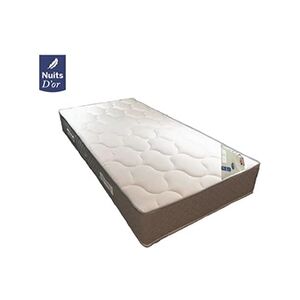 GENERIQUE Moon Matelas 80x200 Densité 35 Kg/m3 - Hauteur 24 CM - Soutien Très Ferme Orthopédique Nuits d'Or - Publicité