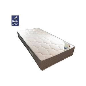 GENERIQUE Matelas 80X200 Densité 35 Kg/m3 - 24 CM - Soutien Ferme + Protège Matelas OFFERT Moonlight Nuits d'Or - Publicité