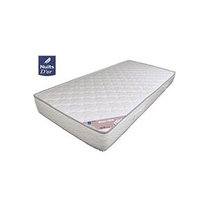 GENERIQUE Matelas 80x200 Hauteur 18 Cm Mousse Haute Résilence HR 30 Kg/m3 - Soutien Très Ferme + Protège Matelas + Oreiller à Mémoire de Forme OFFERTS Rêve - Publicité