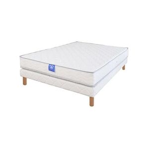 Belle Literie Ensemble matelas sardem rubis + sommier tapissier 160x200 - Publicité