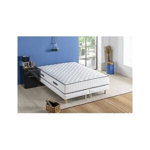 Deko Dream Ensemble matelas 180 x 200 + 2 sommiers 2 x 90 x 200 - Ressorts - 24 cm - 5 zones - Equilibre - DETENTE - Publicité